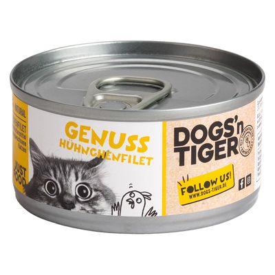 Dogs'n Tiger Cat Filet, 12 x 70 g Filet z kurczaka