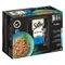 Multipack Sheba 12 x 85 g pour chat Sélection en sauce (saumon, poisson blanc, poisson de mer, cabillaud)
