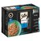 Multipack Sheba 12 x 85 g pour chat Sélection en sauce (saumon, poisson blanc, poisson de mer, cabillaud)