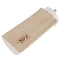 TIAKI Java houten vogelbaars, plat - Maat M: Ø 5-6 x L 20 cm