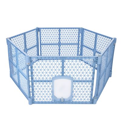 Enclos Playpen TIAKI, hexagonal pour chiot L 150 x B 170 x H 66 cm