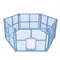 Enclos Playpen TIAKI, hexagonal pour chiot L 150 x B 170 x H 66 cm