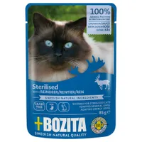Bozita hapjes in saus Sterilised 12 x 85 g - Rendier