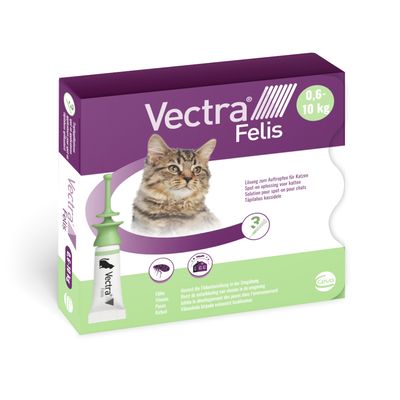 Vectra Felis voor Katten 6 Pipetten x 0,9 ml