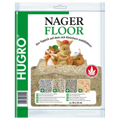 Hugro конопена постелка за гризачи - 40 x 25 см