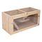 TIAKI Hamsterkäfig aus Holz XL L 115 x B 50 x H 55,3 cm