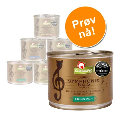 GranataPet Symphonie Prøvepakke 6 x 200 g GranataPet Symphonie Prøvepakke 6 x 200 g
