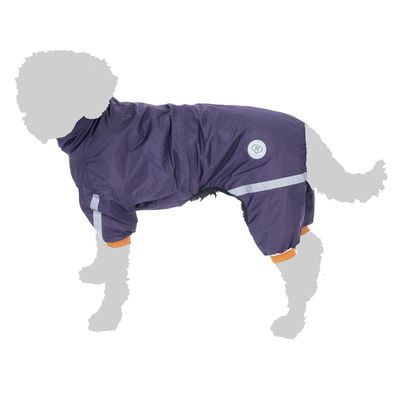 Nomad Tales Spirit Hundeoverall Berry ca. 35 cm Rückenlänge