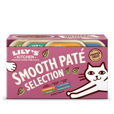 Lily's Kitchen Smooth Paté Selection para gatos 16 x 85 g - Pack misto Pack misto (4 variedades)