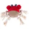 Cangrejo TIAKI Sebi juguete para perro 21 x 21 x 6 cm (L x An x Al)