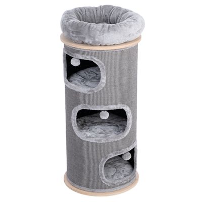 Natural Paradise Scratching Barrel - Primrose XXL Grey