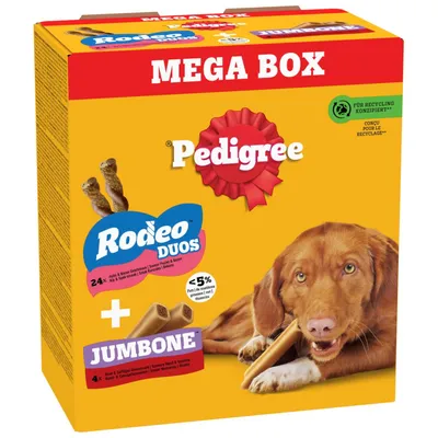 Pedigree Rodeo Duos & Jumbone velikanska kost - 780 g