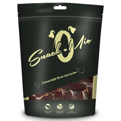 SnackOMio Schmackhafte Kauknochen - Sparpaket: 4 x ca. 120 g