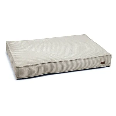 Coussin côtelé Designed by Lotte, gris clair - environ L 120 x l 80 x H 15 cm