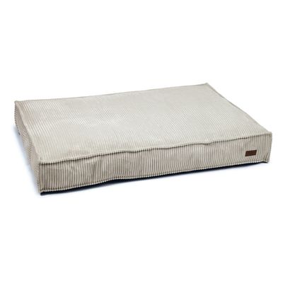 Designed by Lotte Liegekissen Ribbed, hellgrau ca. L 120 x B 80 x H 15 cm