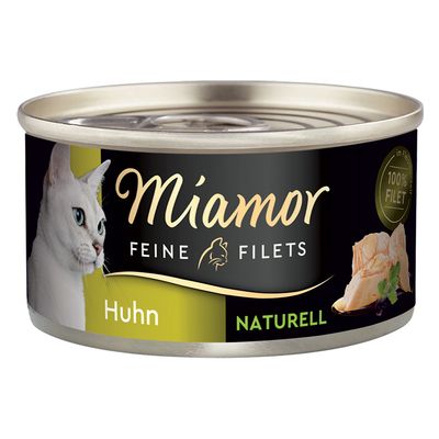 Miamor Fine Fillets Naturelle 6 x 80g Pure Chicken