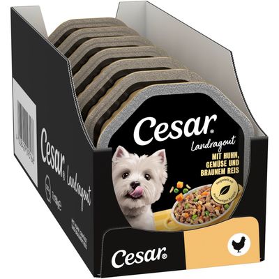 Mégapack Cesar 14 x 150 g pour chien - Ragoût poulet, légumes, riz brun
