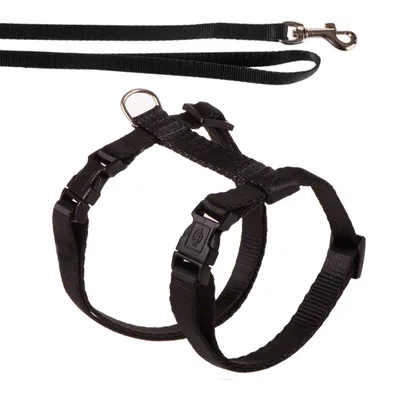 Harnais et laisse Trixie pour chat - noir Harnais et laisse Trixie pour chat - noir