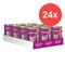 Whiskas 1+ años en lata 24 x 400 g Pack mixto en gelatina: salmón y pollo