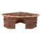 Eck-Spielhaus L 42 x B 30/30 x H 15 cm