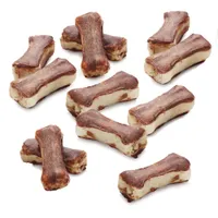 Lukullus Dog Bone Mixed Trial Pack - Chicken, Duck, Beef, Salmon (12 x 5cm of each)