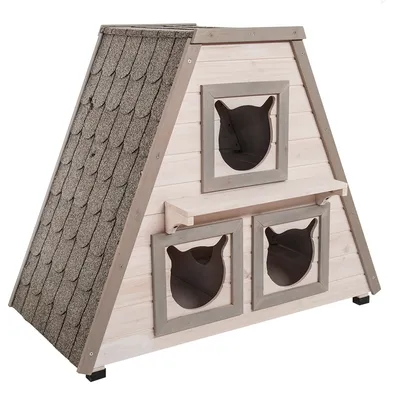 Kattenhuis Madeira - L 90 x B 50 x H 75 cm