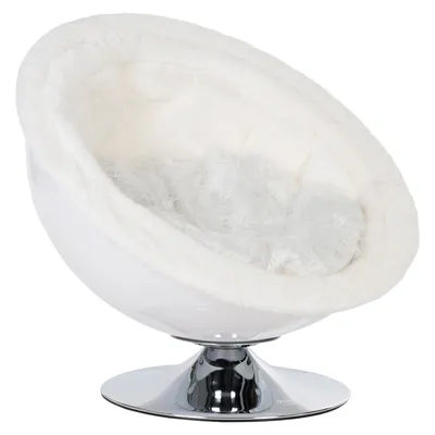 Retro Pet Nest - White: Diameter 60cm 