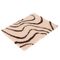 Vetbed® Isobed SL Wave koc dla psa, kremowo-brązowy Dł. x szer.: 75 x 50 cm
