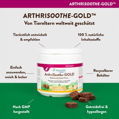 NaturVet ArthriSoothe-Gold Snacks