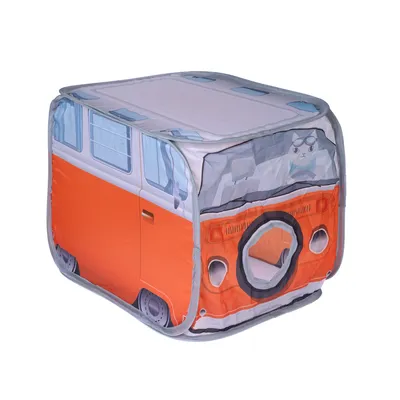 TIAKI kattunnel buss - L 52 x B 38 x H 38 cm