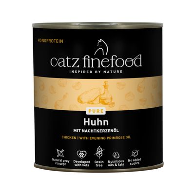 catz finefood Pure, 6 x 800g/750g Kurczak, 6 x 800 g