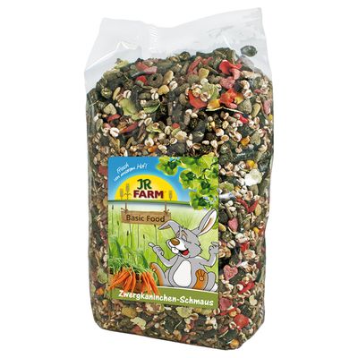 6-teiliges Mixpaket von JR Farm: Futter, Heu, Kräutermischung und Snack Set aus Futter, Ergänzung, Heu und Snack