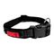 KONG Reflektierendes Halsband, schwarz Größe S: 25-35 cm Halsumfang