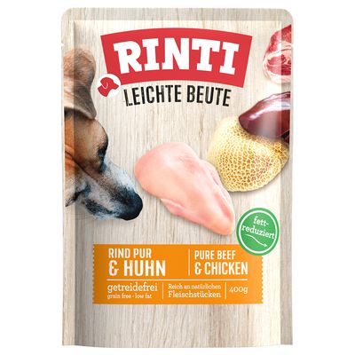 RINTI Leichte Beute 10 x 400 g Rind Pur & Huhn