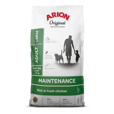 Arion Original Maintenance Large breed con pollo - 2 x 12 kg - Pack Ahorro