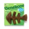 Benebone Jouet pour chien Fishbone grand : env. L 21 x l 12 cm
