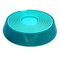 KONG Licks Spinz Hundespielzeug blaugrün, Größe L: ca. Ø 20,3 x H 4,5 cm