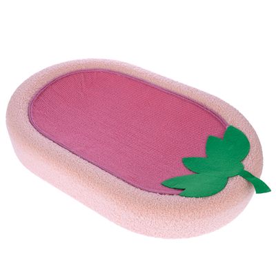 TIAKI Katzenbett Erdbeere L 60 x B 40 x H 10 cm