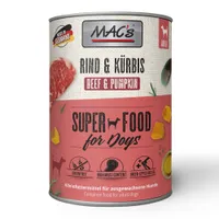MAC's Adult Superfood, 6 x 400 g - Wołowina i dynia