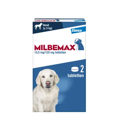 Milbemax Large Dog (NL) Ontwormingstabletten - 2 x 2 Tabletten