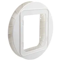 SureFlap XXL Microchip Pet Door - White - Adaptor for Installation in Windows (White)