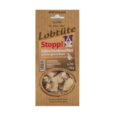 Petman Lobtüte Stop ! Filet de poulet 50 g