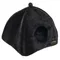 Kuschelhöhle Royal Pet Black L 45 x B 45 x H 45 cm