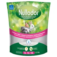 Nullodor Silikatstreu für Katzen und Kleintiere - Sparpaket: 2 x 1,5 kg