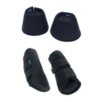 Paratendini & Paraglomi Nomad Tales in pelle sintetica - nero - Set: 2 paratendini + 2 paraglomi Tg. S