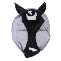 Maschera antimosche Nomad Tales con copriorecchie - nero - Pony