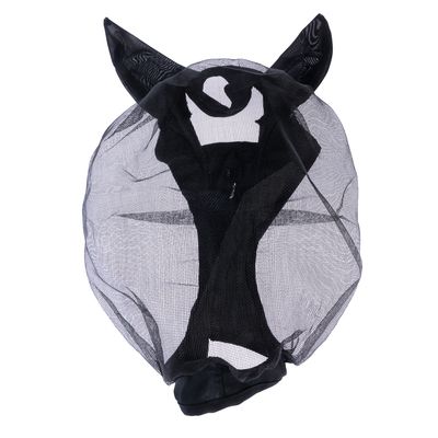 Maschera antimosche Nomad Tales con copriorecchie - nero Pony