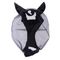 Maschera antimosche Nomad Tales con copriorecchie - nero Pony