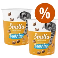 Míchané balení Smilla pamlsky - Toothies & Ringlies ( 2 x 125 g)