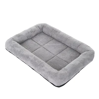 Coussin pour cage d'intérieur/caisse de transport pour chien - L : L 90 x l 56 x H 10 cm